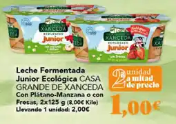 Gadis Casa Grande de Xanceda leche fermentada junior ecológica oferta