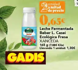 Gadis Xanceda leche fermentada beber l. casei ecologica fresa oferta