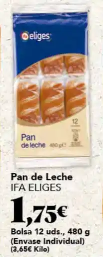 Gadis Ifa eliges pan de leche oferta