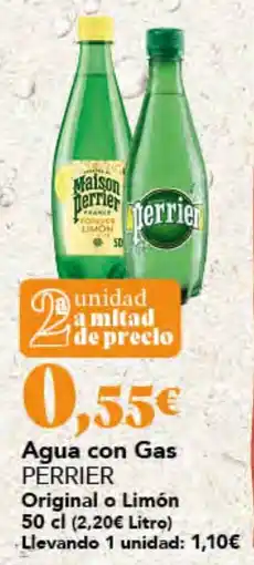 Gadis Agua con Gas PERRIER oferta