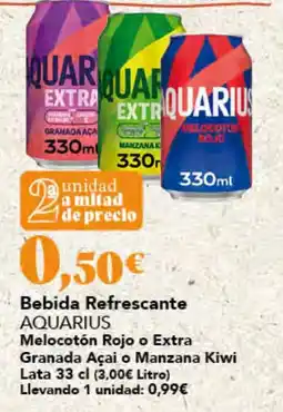 Gadis Aquarius melocotón rojo o extra granada açaí o manzana kiwi oferta