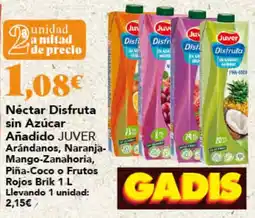 Gadis Juver Néctar Disfruta sin Azúcar oferta
