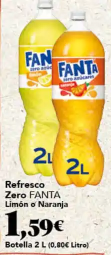 Gadis Fanta zero azúcares oferta