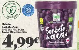 Gadis the bio factory helado sorbete açaí oferta