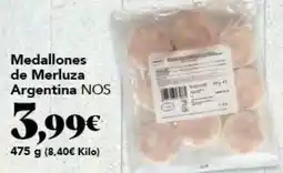 Gadis Medallones de Merluza Argentina NOS oferta