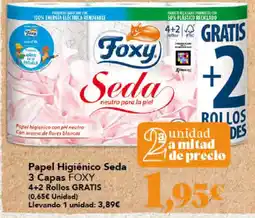Gadis Foxy papel higiénico seda oferta