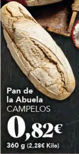 Gadis Campelos pan de la abuela oferta