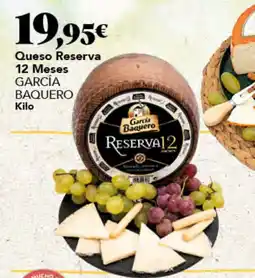 Gadis García Baquero Queso Reserva 12 Meses oferta