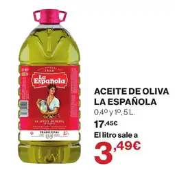Supercor La Española aceite de oliva oferta