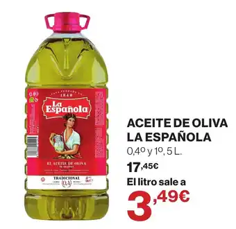 La Española aceite de oliva