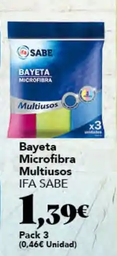 Gadis Ifa Sabe bayeta microfibra multiusos oferta
