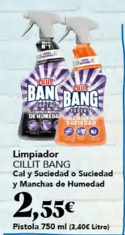 Gadis Cillit Bang Cal y Suciedad o Suciedad y Manchas de Humedad oferta
