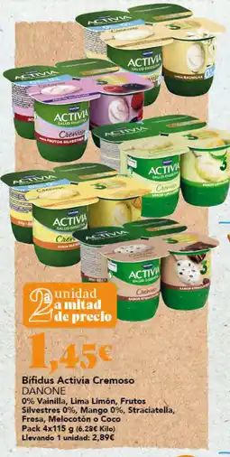 Gadis Bifidus Activia Cremoso oferta