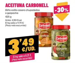 AhorraMas Carbonell aceituna carbonell oferta