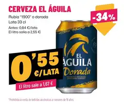 AhorraMas El Águila Dorada oferta