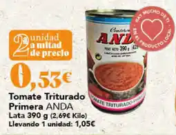 Gadis Primeranda Tomate Triturado oferta
