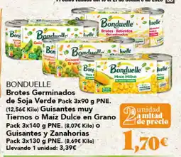 Gadis Bonduelle brotes germinados de soja verde oferta