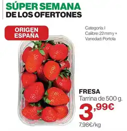 Supercor Fresa oferta