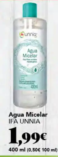 Gadis Ifa unnia agua micelar oferta