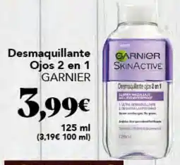 Gadis Garnier desmaquillante ojos 2 en 1 oferta