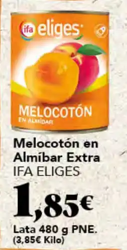 Gadis ifa eliges melocotón en almíbar oferta