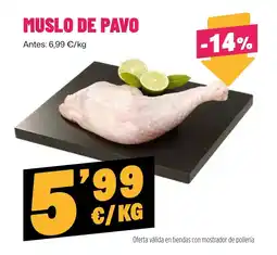 AhorraMas Muslo de pavo oferta