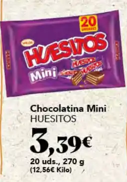 Gadis Huesitos chocolatina mini oferta