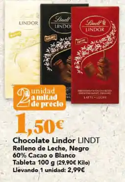 Gadis Chocolate Lindor LINDT oferta