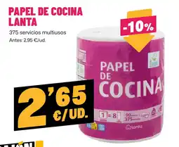 AhorraMas Lanta papel de cocina oferta