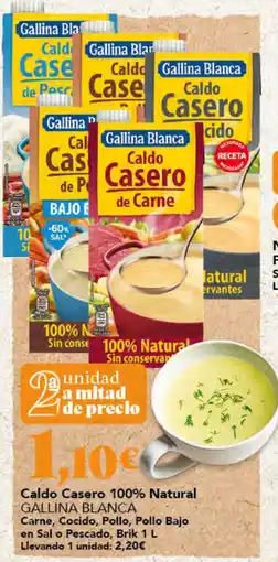 Gadis Gallina Blanca Caldo Casero de Carne oferta