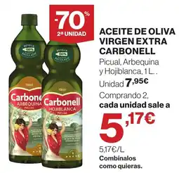 Supercor Carbonell aceite de oliva virgen extra oferta