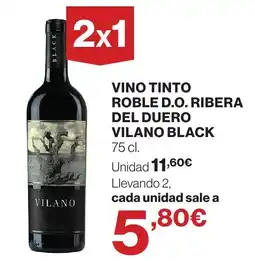 Supercor Vilano vino tinto roble d.o. ribera del duero black oferta