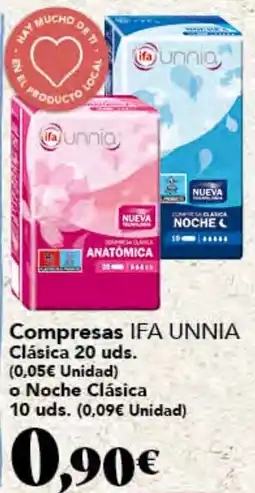 Gadis Compresas IFA UNNIA oferta