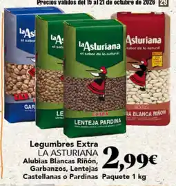 Gadis La Asturiana legumbres extra oferta