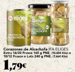 Gadis ifa eliges corazones de alcachofa oferta