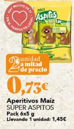 Gadis Aspitos Aperitivos Maíz oferta