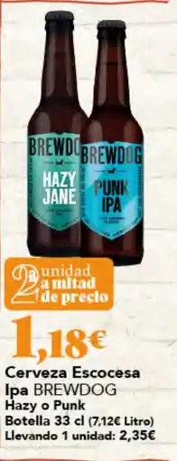 Gadis Brewdog ipa hazy o punk oferta
