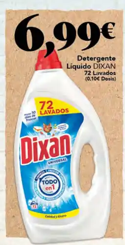 Gadis Dixan detergente líquido oferta