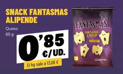 AhorraMas Alipende snack fantasmas oferta