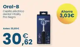 Clarel Oral b - cepillo electrico dental vitality pro negro oferta