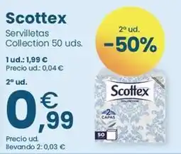 Clarel Scottex - servilletas collection oferta