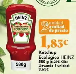 Gadis Heinz - ketchup ecológico oferta