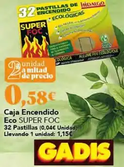 Gadis Eco - caja encendido oferta