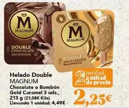 Gadis Magnum - helado double oferta