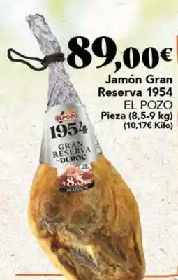 Gadis Elpozo - jamon gran reserva 1954 oferta