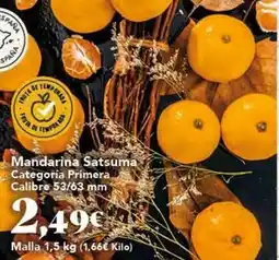 Gadis Mandarina satsuma categoria primera calibre 53/63 mm oferta