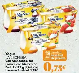 Gadis La lechera - yogur con arandanos oferta