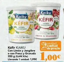 Gadis Kaiku - kefir con limon y jengibre o con fresa y granada oferta