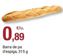 BonpreuEsclat Barra de pa d'espiga oferta