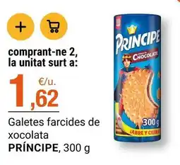 BonpreuEsclat Príncipe - galetes farcides de xocolata oferta